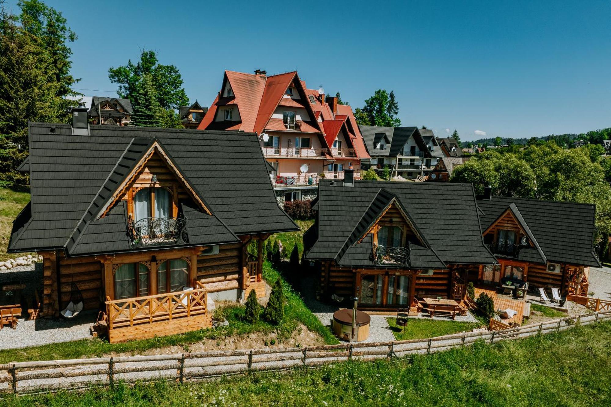 Góralska Chatka z Balią w Zakopanem Exterior foto