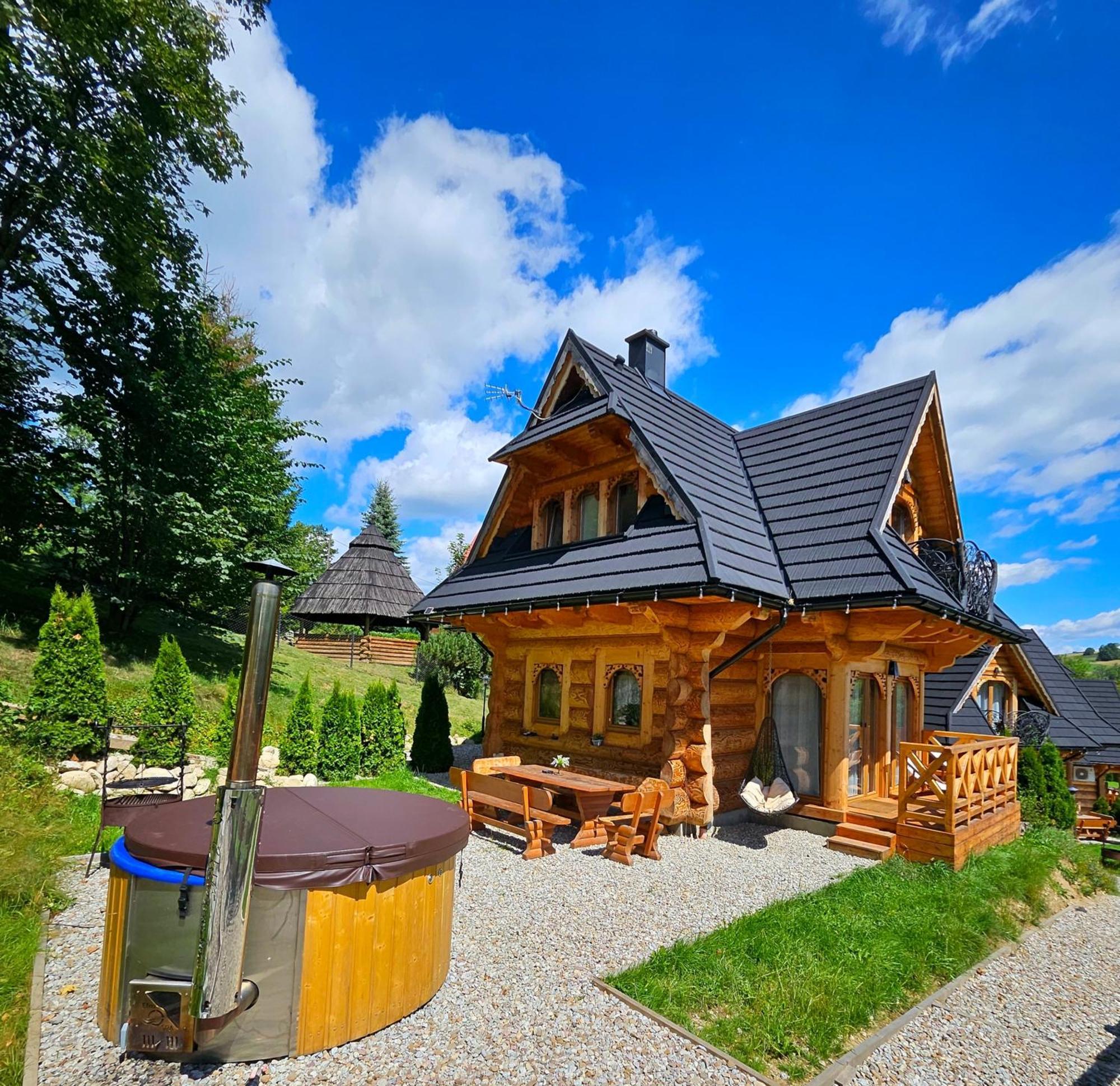 Góralska Chatka z Balią w Zakopanem Exterior foto