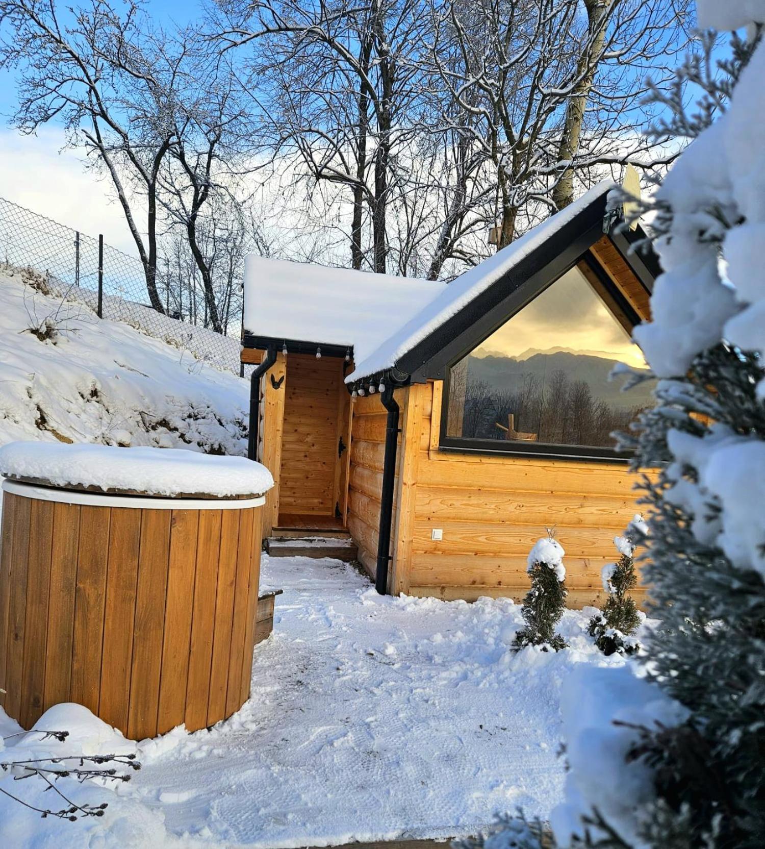 Góralska Chatka z Balią w Zakopanem Exterior foto